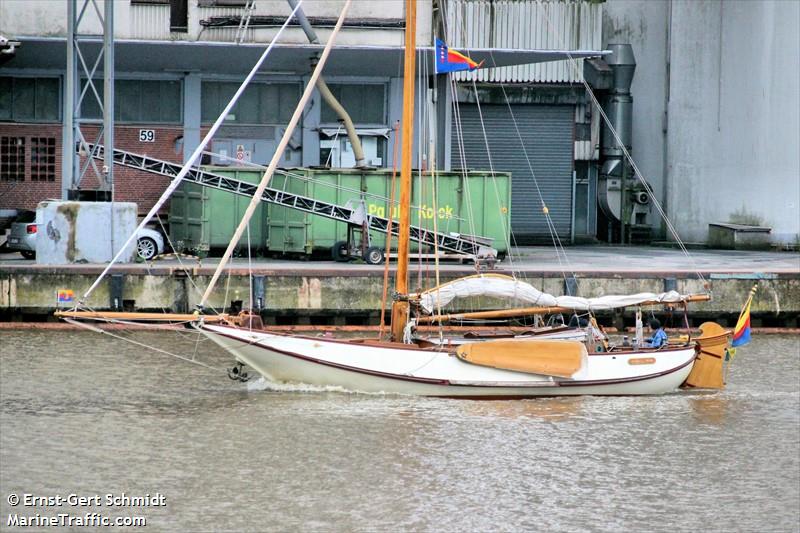 johanna v. amrum (Sailing vessel) - IMO , MMSI 211227090 under the flag of Germany
