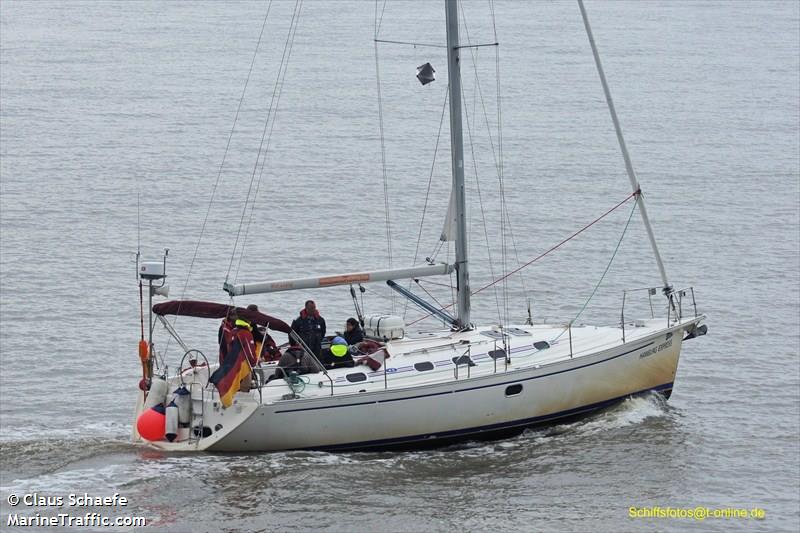 hamburg express (Sailing vessel) - IMO , MMSI 211598610, Call Sign  DGZN2 under the flag of Germany