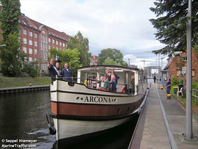 arcona (Passenger ship) - IMO , MMSI 211756790, Call Sign DB8569 under the flag of Germany