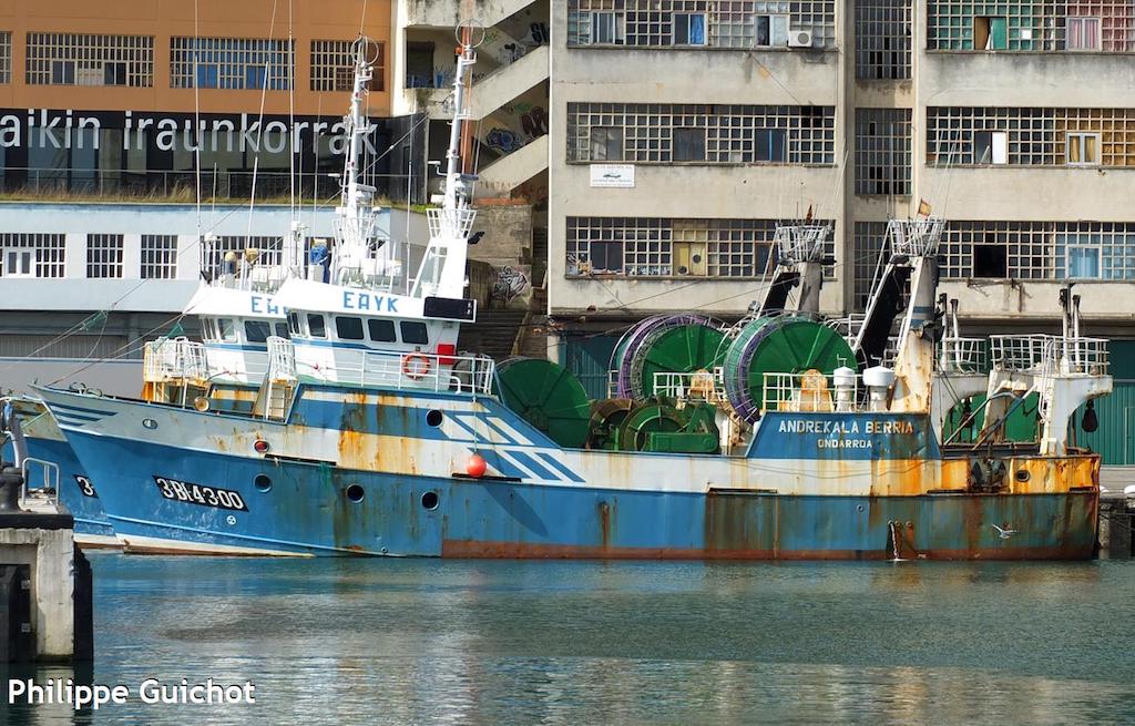 fv andrekala berria (Fishing Vessel) - IMO 9244489, MMSI 224005590, Call Sign EAYK under the flag of Spain