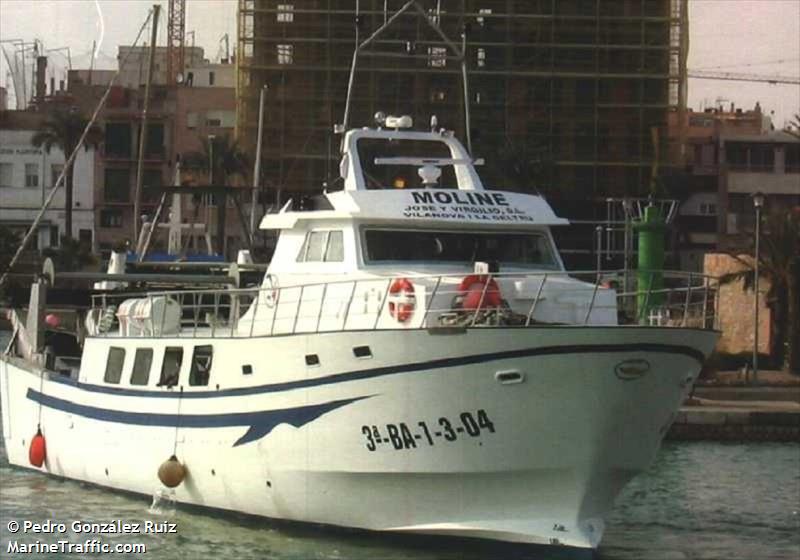 montclar iii (Fishing vessel) - IMO , MMSI 224131390, Call Sign ECFU under the flag of Spain