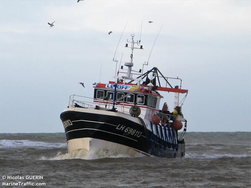 fv le kiff2 (Fishing vessel) - IMO , MMSI 227301390, Call Sign FQ3102 under the flag of France