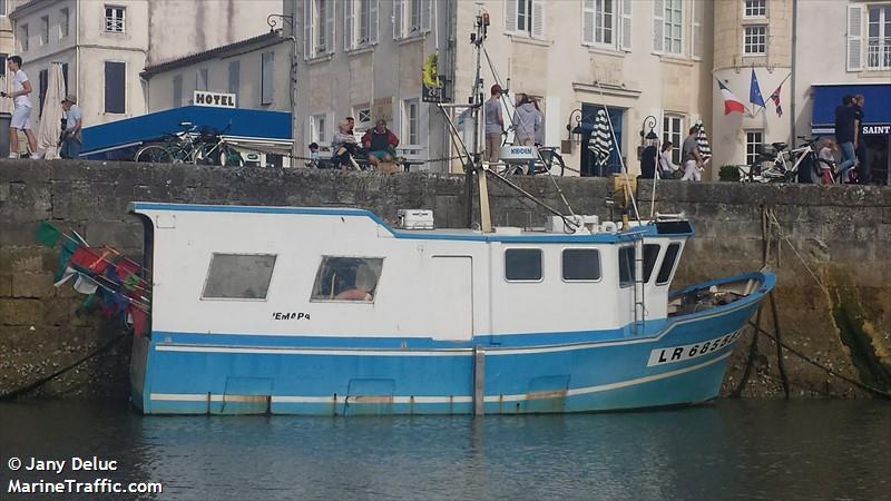 jemappa (Fishing vessel) - IMO , MMSI 227610760, Call Sign FI3567 under the flag of France