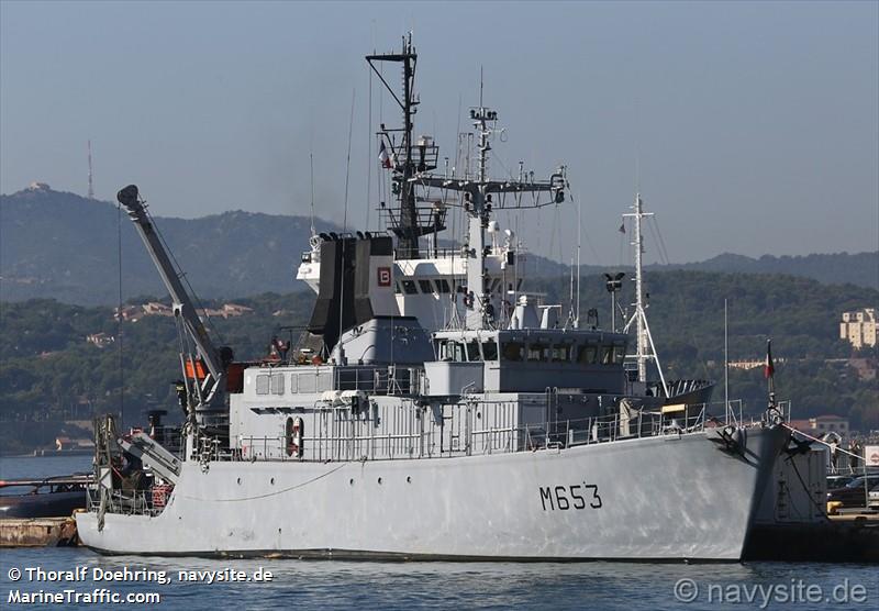 french warship (Unknown) - IMO , MMSI 228776000, Call Sign FAPO under the flag of France