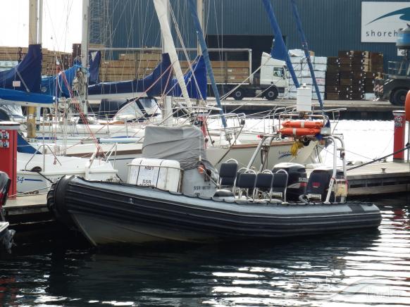 rib 1 (Pleasure craft) - IMO , MMSI 235053839, Call Sign MQXP4 under the flag of United Kingdom (UK)