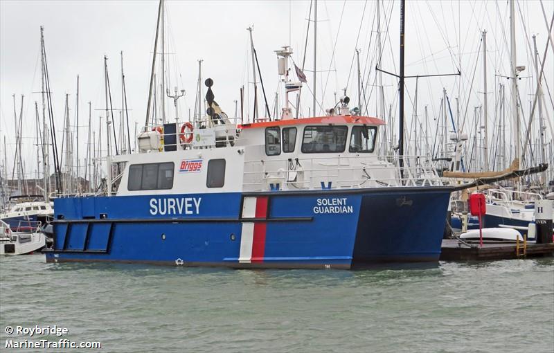solent guardian (Law enforcment) - IMO , MMSI 235096443, Call Sign 2GDK7 under the flag of United Kingdom (UK)