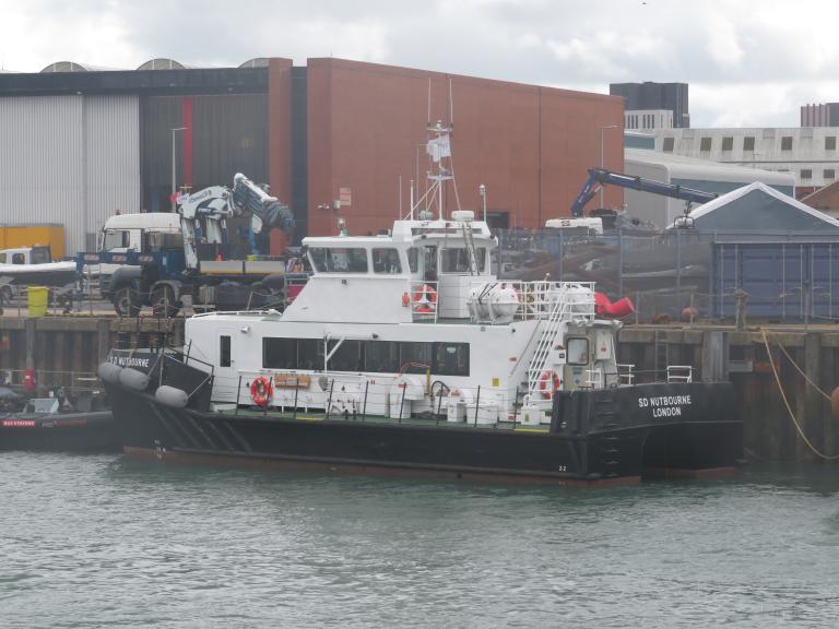 sd nutbourne (Passenger Ship) - IMO 9208289, MMSI 235101366, Call Sign ZQVL7 under the flag of United Kingdom (UK)
