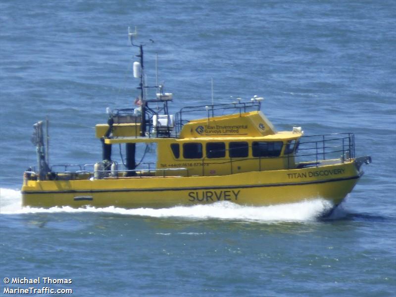 titan discovery (Other type) - IMO , MMSI 235102534, Call Sign 2HCR3 under the flag of United Kingdom (UK)