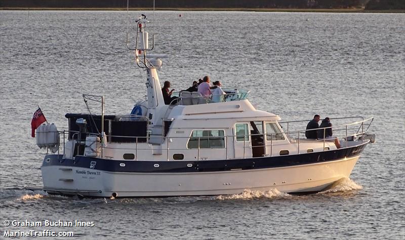 hamble dawn vi (Pleasure craft) - IMO , MMSI 235112704, Call Sign 2ITO6 under the flag of United Kingdom (UK)