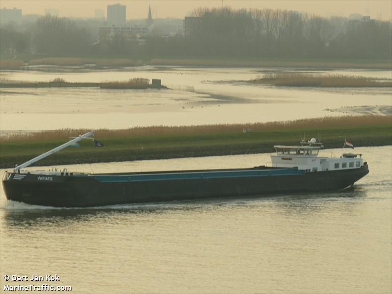 variatie (Cargo ship) - IMO , MMSI 244078721, Call Sign PH8613 under the flag of Netherlands