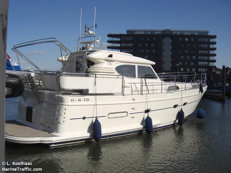 jasbeer (Pleasure craft) - IMO , MMSI 244100193, Call Sign PG2246 under the flag of Netherlands