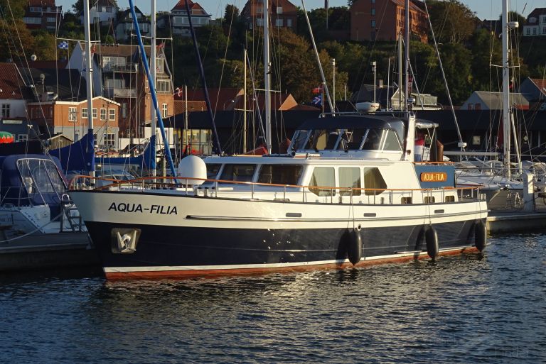 aqua filia (Pleasure craft) - IMO , MMSI 244150134, Call Sign PG8001 under the flag of Netherlands