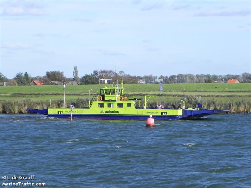 st antonius (Passenger ship) - IMO , MMSI 244650974, Call Sign PC3508 under the flag of Netherlands