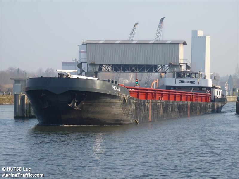 henja (Cargo ship) - IMO , MMSI 244700293, Call Sign PD2269 under the flag of Netherlands
