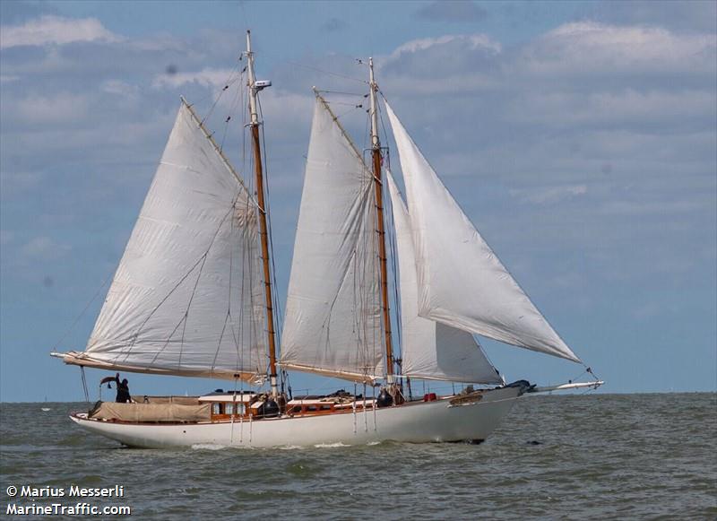charwill (Sailing vessel) - IMO , MMSI 244710676, Call Sign PF8733 under the flag of Netherlands
