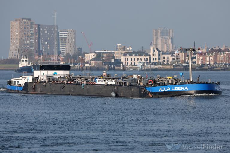 aqua ligera (Tanker) - IMO , MMSI 244810692, Call Sign PB8138 under the flag of Netherlands