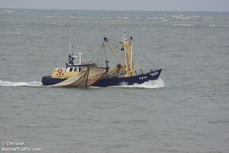 wr80 simon albert (Fishing Vessel) - IMO 8432429, MMSI 246145000, Call Sign PIWW under the flag of Netherlands