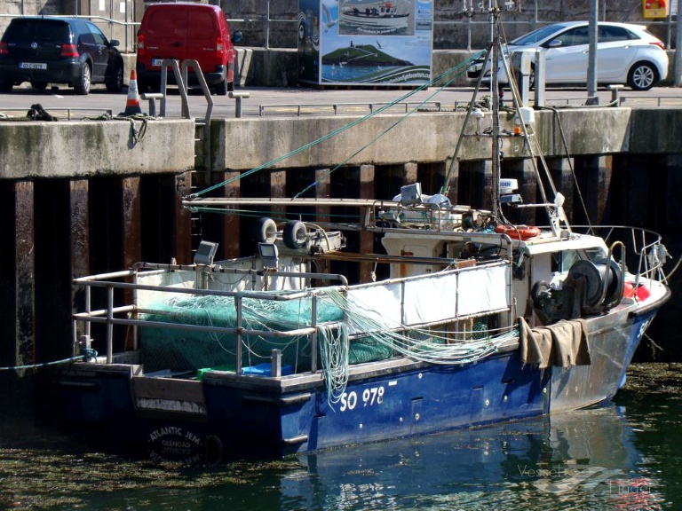 atlantic jem gillnet (Fishing vessel) - IMO , MMSI 250001559, Call Sign EI7391 under the flag of Ireland