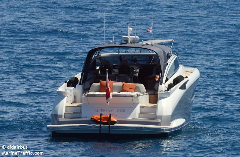 libertas one (Pleasure craft) - IMO , MMSI 256001317, Call Sign 9HB7139 under the flag of Malta