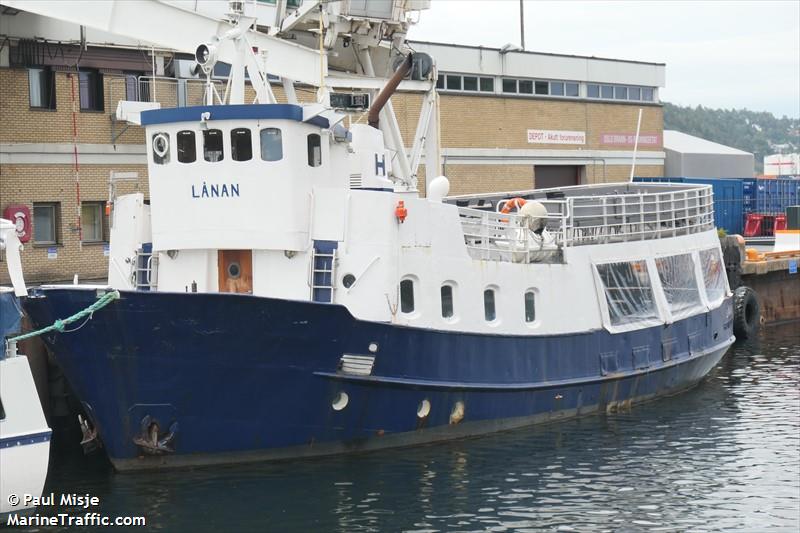 lanan (Passenger ship) - IMO , MMSI 257314400, Call Sign JXZT under the flag of Norway