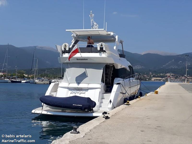 lady in blue (Pleasure craft) - IMO , MMSI 261038140, Call Sign SPS3481 under the flag of Poland