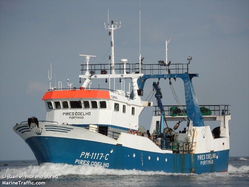 pires coelho (Fishing Vessel) - IMO 8689412, MMSI 263236000, Call Sign CUPM6 under the flag of Portugal
