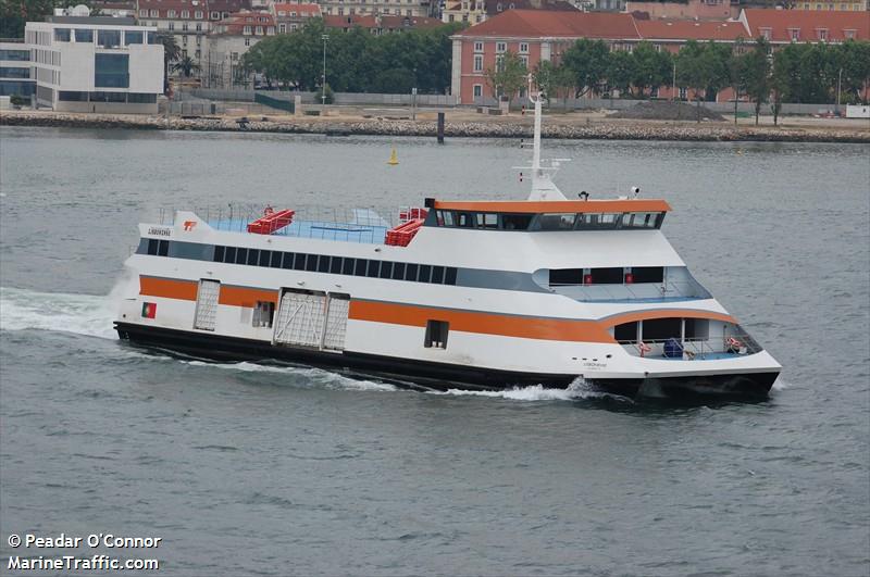 lisbonense (Passenger ship) - IMO , MMSI 263702260, Call Sign CSGA6 under the flag of Portugal