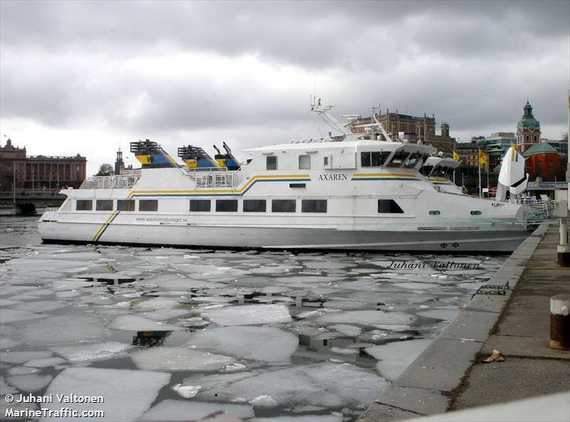 saxaren (Passenger Ship) - IMO 9201035, MMSI 265512110, Call Sign SKHW under the flag of Sweden