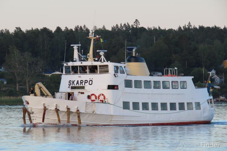 skarpo (Passenger ship) - IMO , MMSI 265522470, Call Sign SLZE under the flag of Sweden