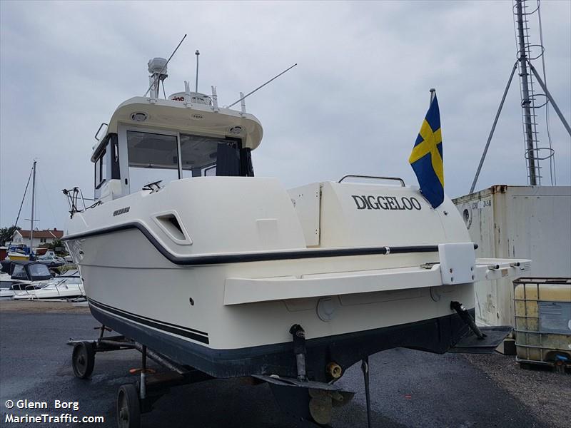 diggeloo (Pleasure craft) - IMO , MMSI 265701900, Call Sign SE 4516 under the flag of Sweden