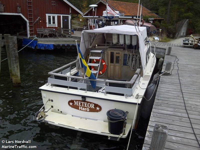 sjoassistans meteor (Passenger ship) - IMO , MMSI 265758760, Call Sign SFD2332 under the flag of Sweden