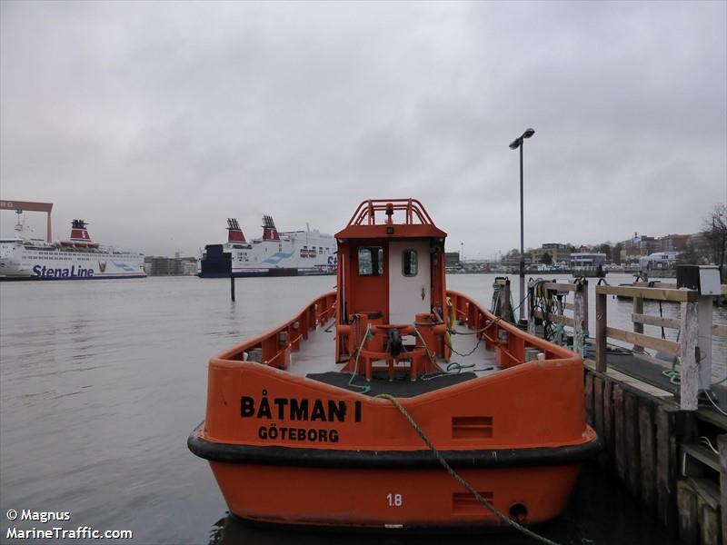 boatman 1 (Other type) - IMO , MMSI 265762700, Call Sign SFC8184 under the flag of Sweden