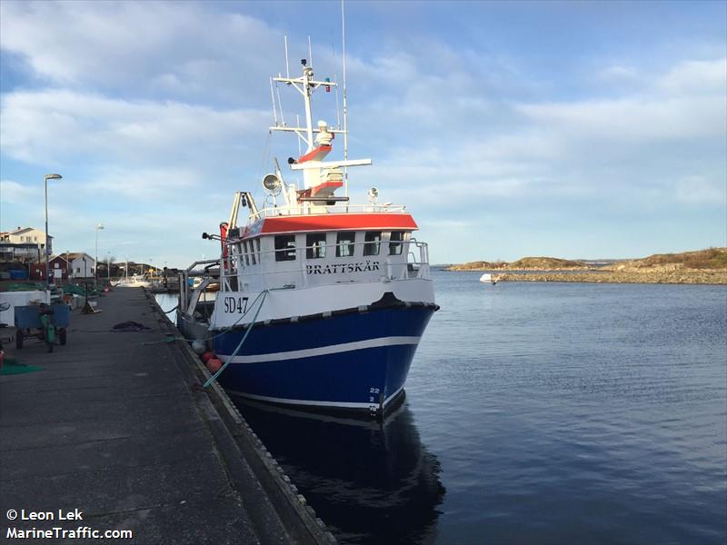 sd278 brattvag (Fishing vessel) - IMO , MMSI 266364000, Call Sign SLXH under the flag of Sweden