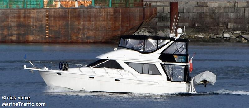 phoenix (Pleasure craft) - IMO , MMSI 316029551 under the flag of Canada