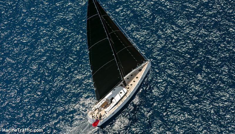 xaira (Sailing vessel) - IMO , MMSI 319191200, Call Sign ZGKP4 under the flag of Cayman Islands
