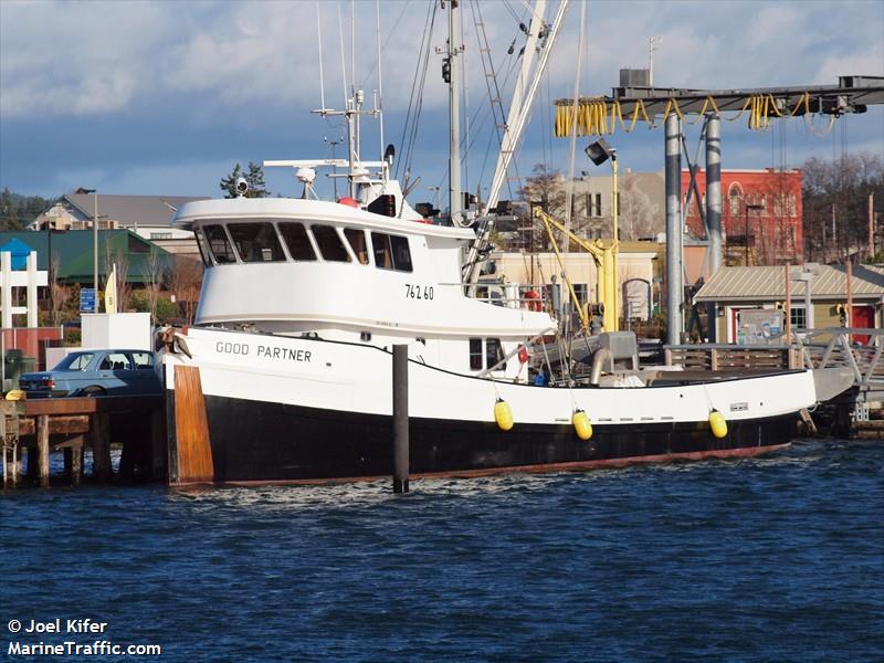 good partner (Fishing vessel) - IMO , MMSI 367455690, Call Sign WDF4773 under the flag of United States (USA)