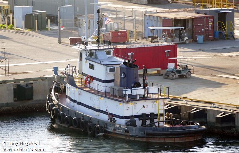 dixie rebel (Tug) - IMO , MMSI 367549860, Call Sign WDG5748 under the flag of United States (USA)