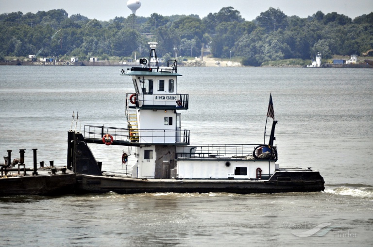 alexa claire (Towing vessel) - IMO , MMSI 367641580, Call Sign WDH6785 under the flag of United States (USA)