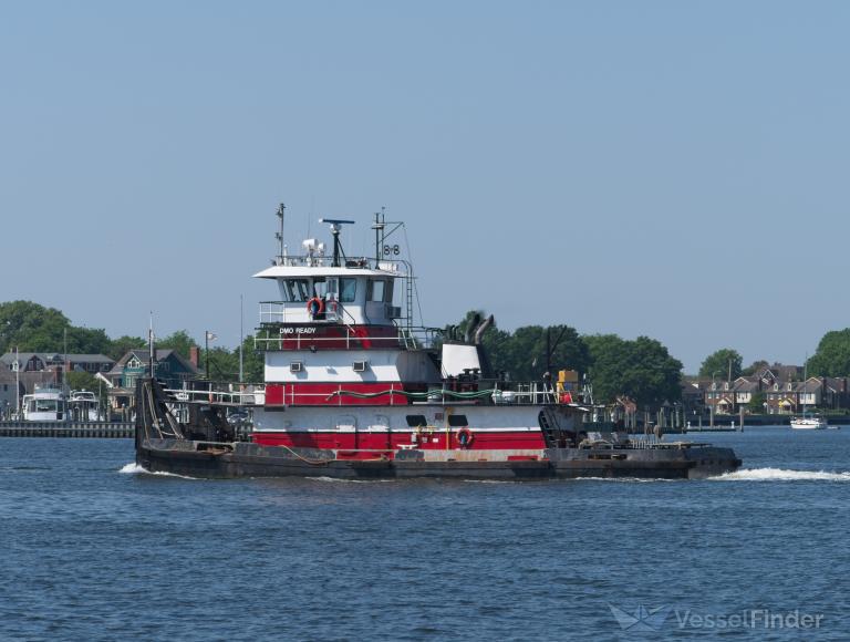 dmo ready (Tug) - IMO , MMSI 368093970, Call Sign WDK8418 under the flag of United States (USA)
