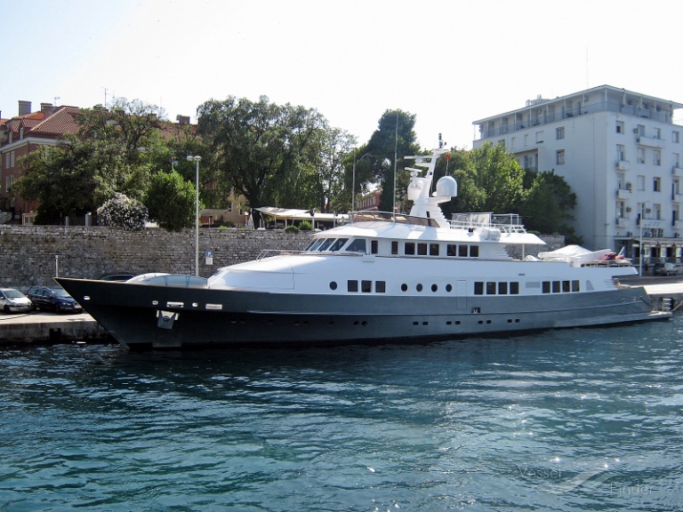 berzinc (Yacht) - IMO 1002718, MMSI 538080084, Call Sign V7DG2 under the flag of Marshall Islands