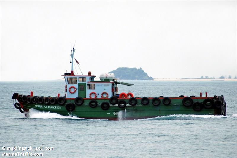 st francesca sc3870b (Cargo ship) - IMO , MMSI 563021660, Call Sign 9V5982 under the flag of Singapore