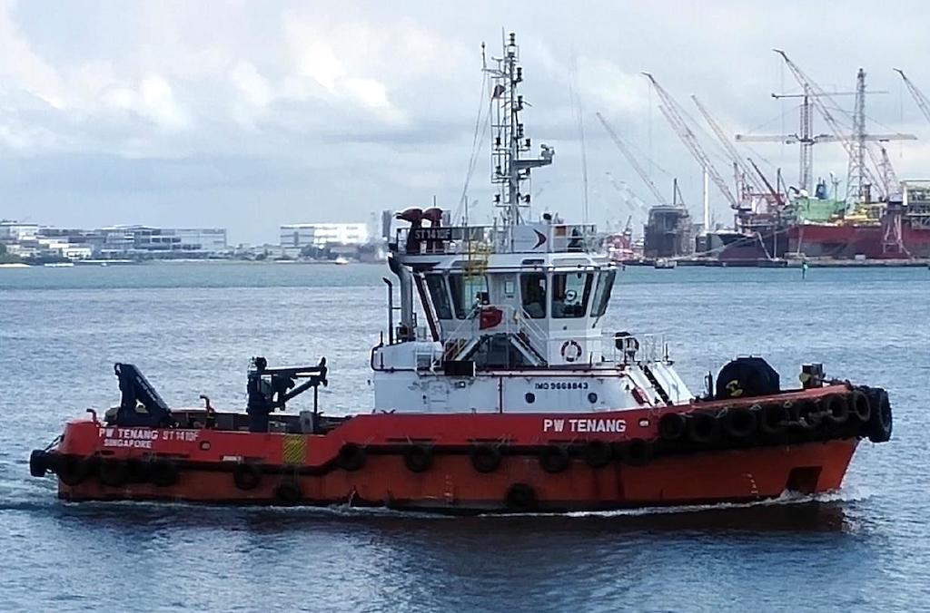 pw tenang (Tug) - IMO 9668843, MMSI 566734000, Call Sign 9V9907 under the flag of Singapore