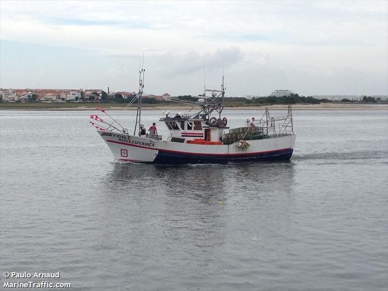 nossa esperanca (Fishing vessel) - IMO , MMSI 204266000, Call Sign CUBM8 under the flag of Azores