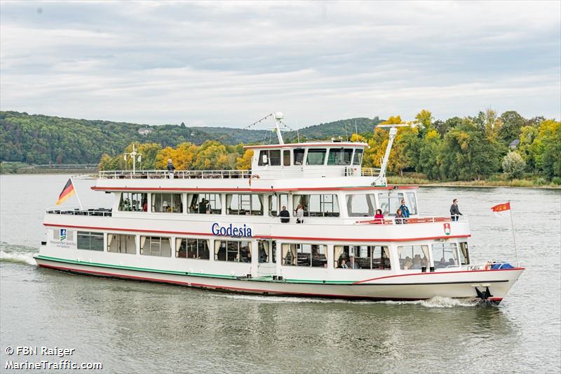 godesia (Passenger ship) - IMO , MMSI 211486770, Call Sign DA4967 under the flag of Germany