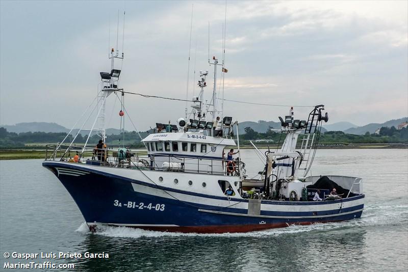 lekanda (Fishing vessel) - IMO , MMSI 224108670, Call Sign EA-6725 under the flag of Spain