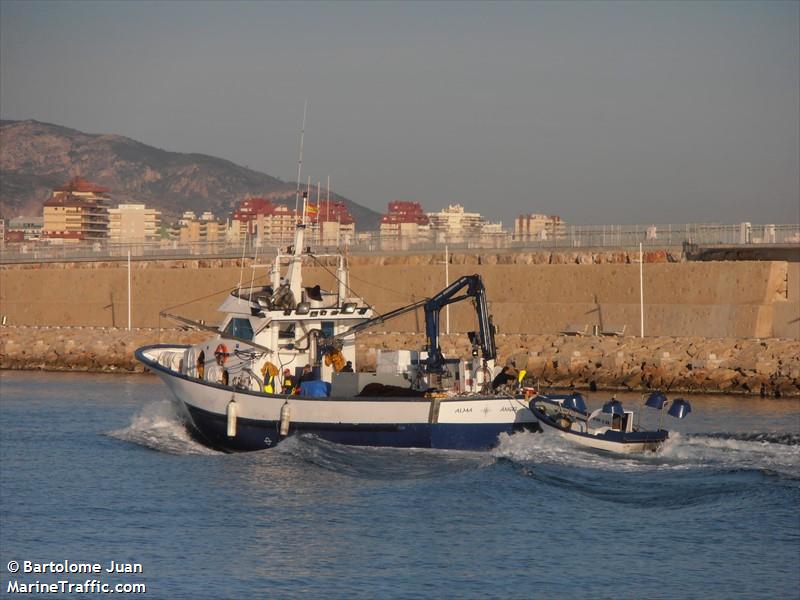 nuevo almar (Fishing vessel) - IMO , MMSI 224142580, Call Sign EA7829 under the flag of Spain