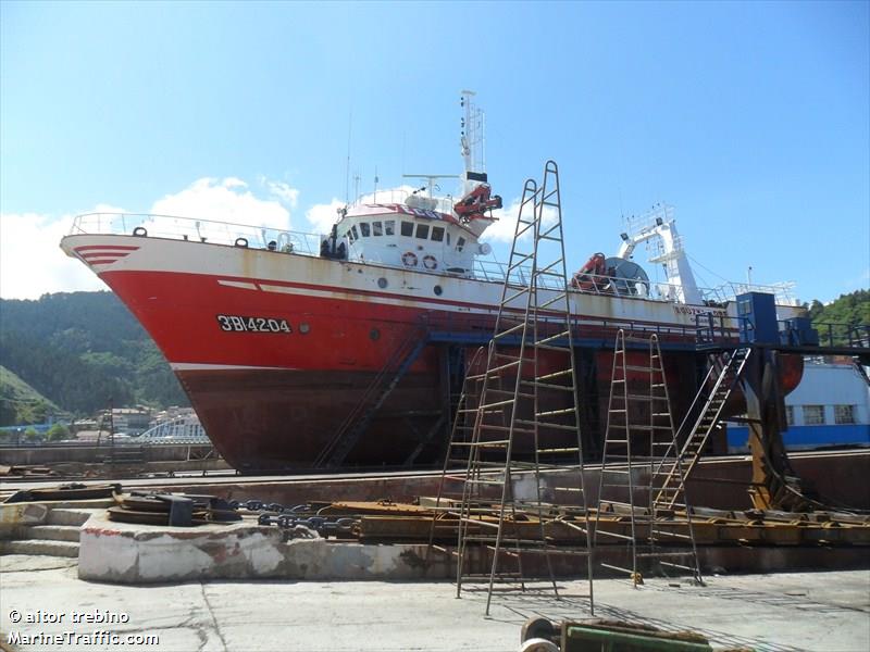 fv eguzki lore (Fishing Vessel) - IMO 9319820, MMSI 224265000, Call Sign ECGF under the flag of Spain