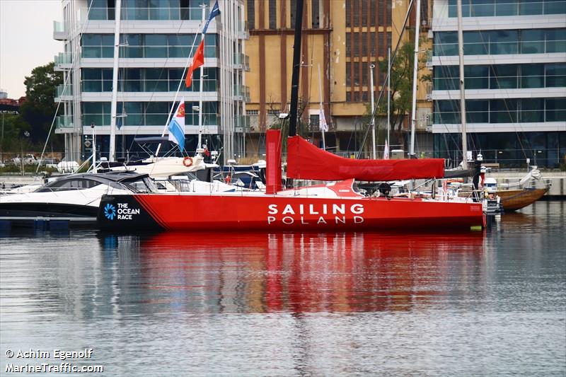 vo65-sailing poland (Sailing vessel) - IMO , MMSI 224530860, Call Sign EA3170 under the flag of Spain