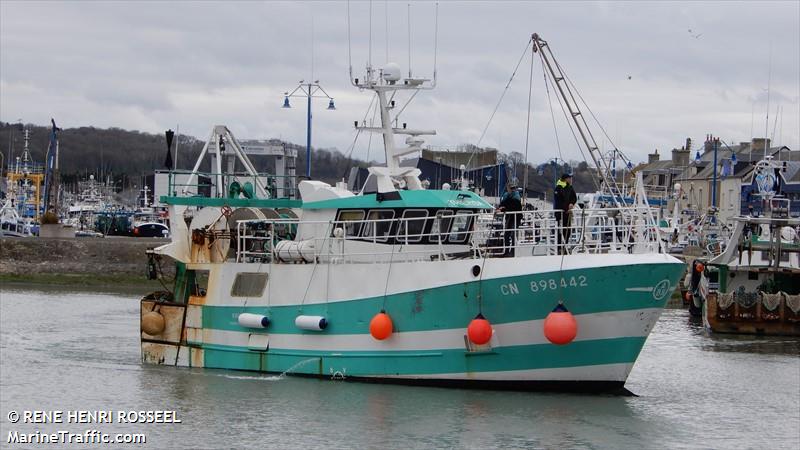 fv thierisa (Fishing vessel) - IMO , MMSI 228239600, Call Sign FMIO under the flag of France