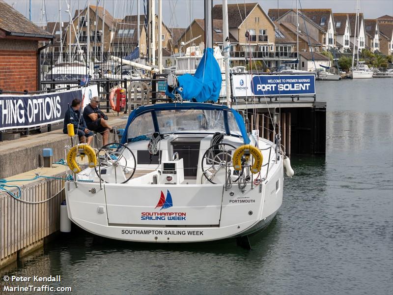 soton sailing week (Pleasure craft) - IMO , MMSI 232029792, Call Sign MIBS3 under the flag of United Kingdom (UK)